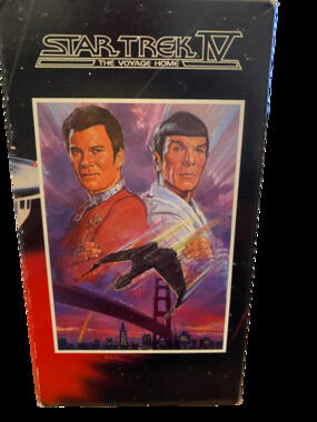 Star Trek IV: The Voyage Home VHS Movie